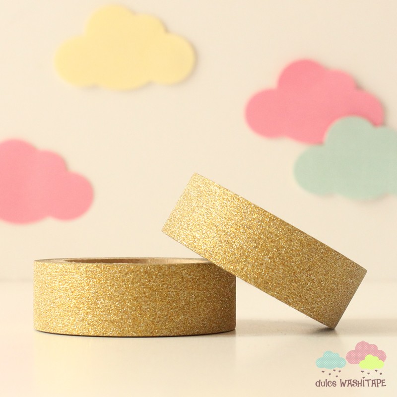 Washi tape dorado