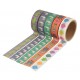 Pack 5 washi tapes Alpaca family Artemio